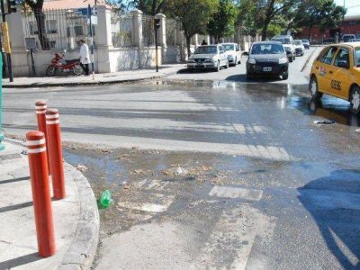Limsa limpi� derrame de l�quidos cloacales