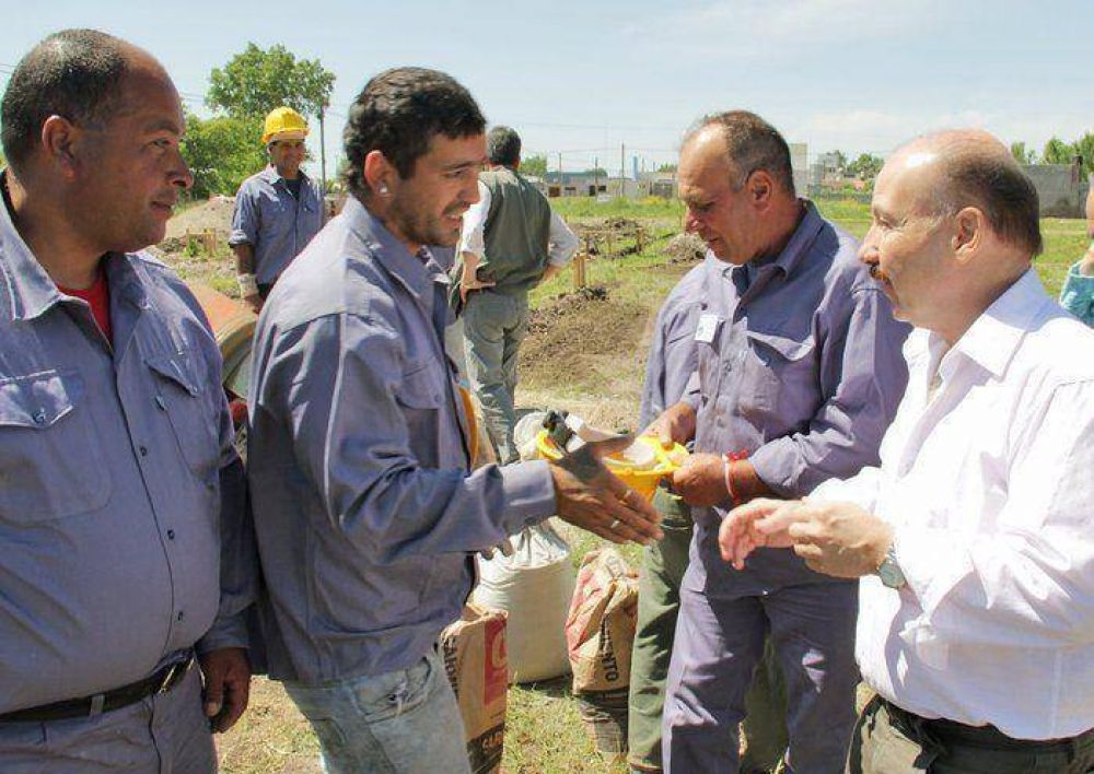 San Mart�n de Porres: avanza la construcci�n de las viviendas