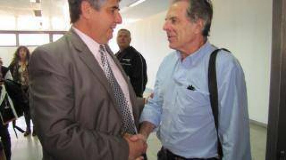 V�ctor Laplace lleg� a Catamarca para presentar su pel�cula sobre Per�n