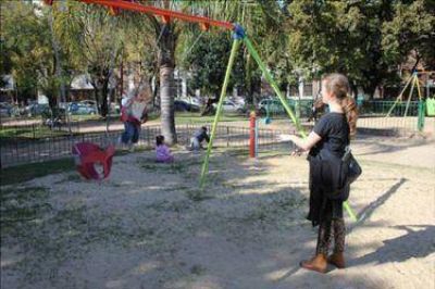 Remodelan la Plaza Padre Castiglia
