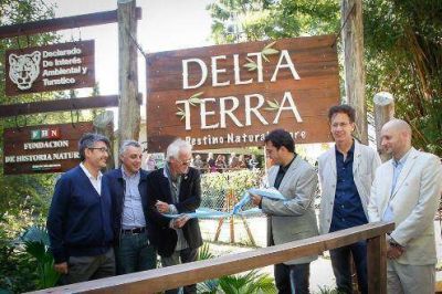 En Tigre se inaugur� la primera Reserva Natural del Delta