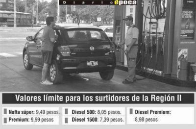 Combustibles: oficializan precios �topes� para toda la regi�n NEA