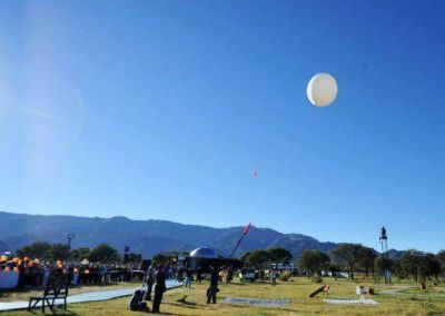 La c�psula Clementina alcanz� los treinta mil metros de altura