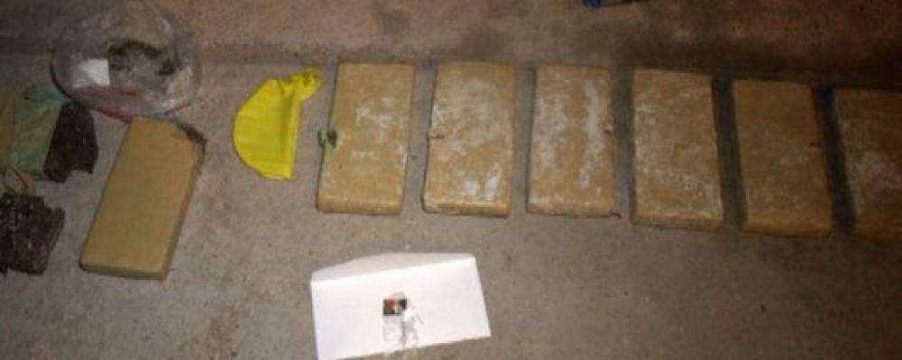 Secuestraron m�s de 9 kg de marihuana, 500 g de coca�na y 25 troqueles de LSD