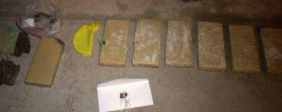 Secuestraron m�s de 9 kg de marihuana, 500 g de coca�na y 25 troqueles de LSD