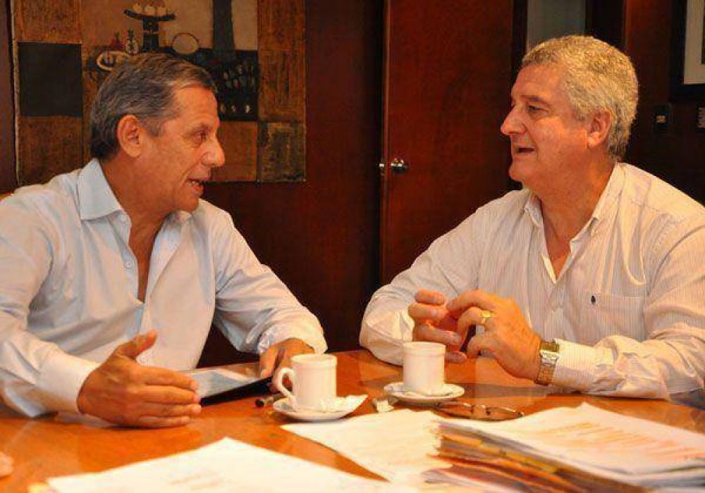Baratti y Quiroga avanzar�n en gestiones por transporte y basura 