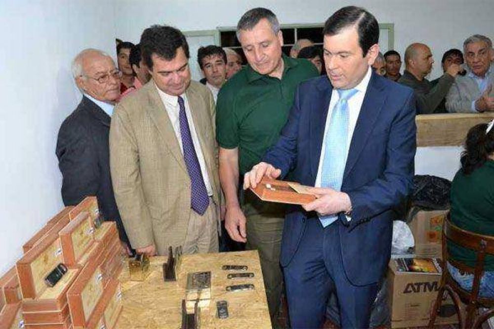 Zamora inaugur� obras en Villa R�o Hondo