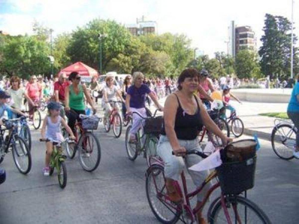 Se realiza hoy en la ciudad la octava Bicicleteada por la Vida