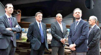 El presidente del Banco Provincia visit� Campana y se reuni� con empresarios locales  