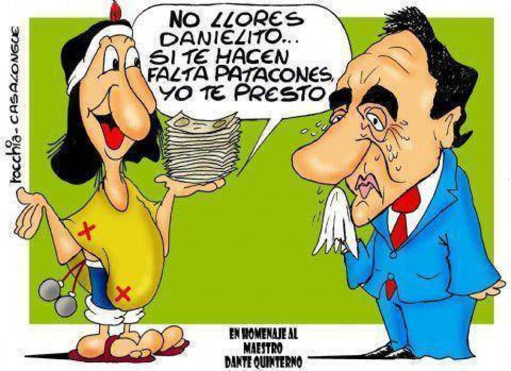 Daniel Scioli: esclavo del poder pol�tico central por falta de financiamiento