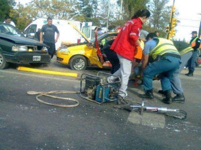 Grave accidente en la zona de la Terminal