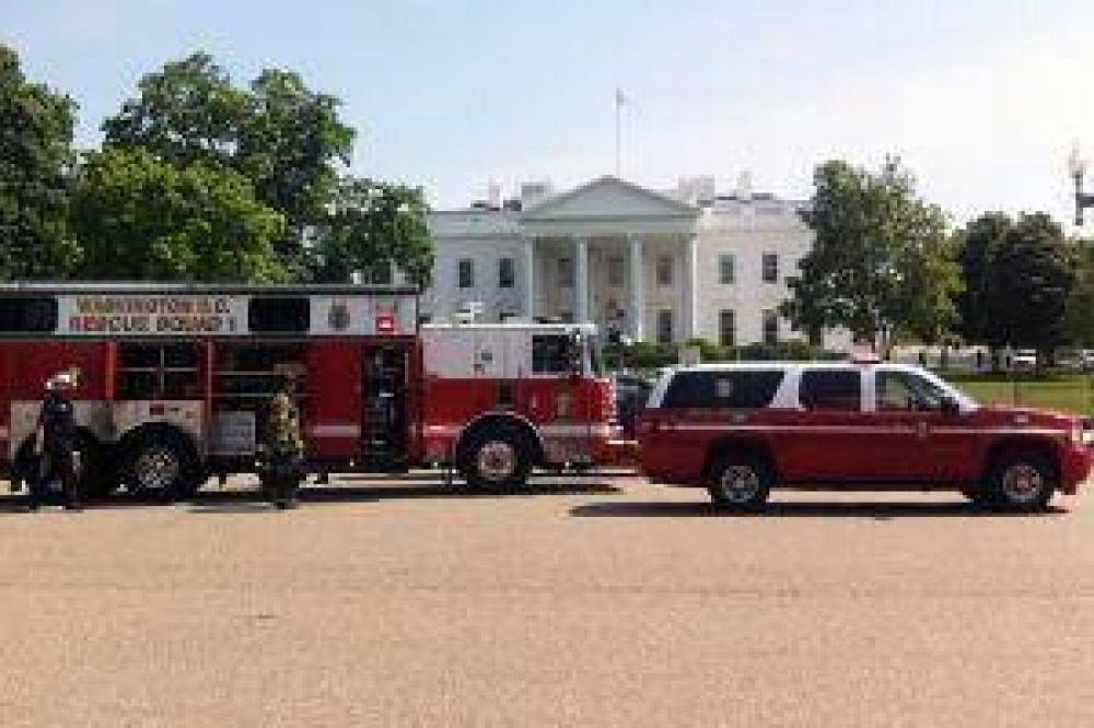 Evacuaron ala de la Casa Blanca por alarma de humo