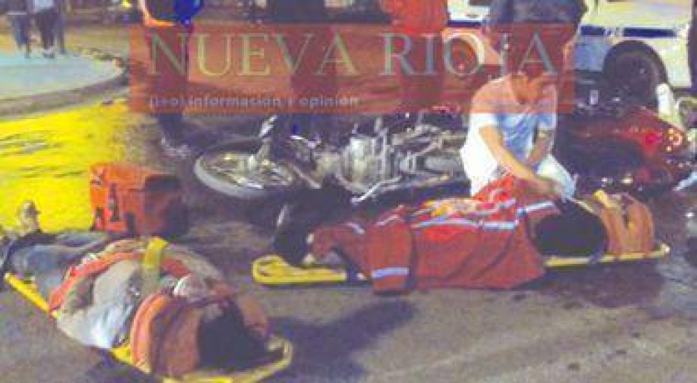 Espectacular ola de accidentes dej� un tendal de heridos y lesionados