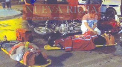 Espectacular ola de accidentes dej� un tendal de heridos y lesionados
