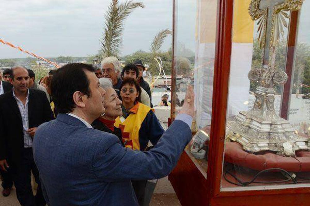 El gobernador Zamora concurri� a la Fiesta de Mail�n