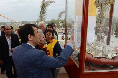 El gobernador Zamora concurri� a la Fiesta de Mail�n