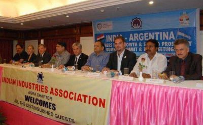 Intensa actividad de San Luis en la India