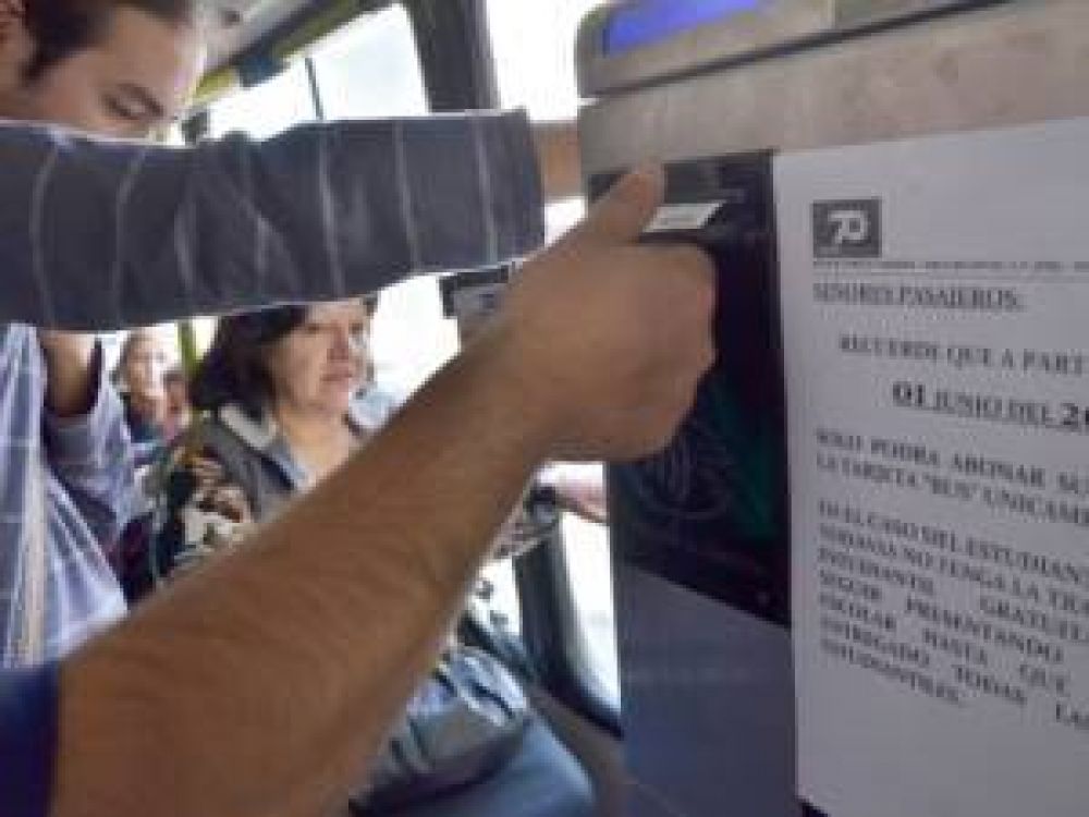 Transpuntano: a partir de junio s�lo se podr� pagar con tarjeta