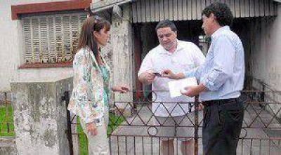 En Fiorito, visitaron a los vecinos para saber si se resolvieron sus pedidos