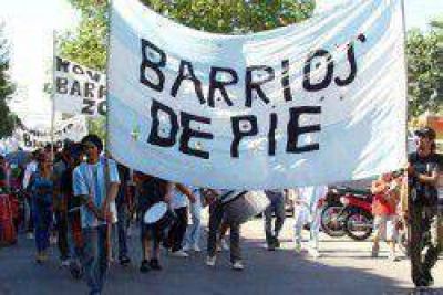 Barrios de Pie se moviliza por la libertad de los detenidos en Castelli