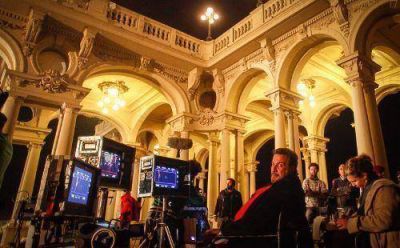 Ganador del Oscar comenz� a rodar en escenarios hist�ricos de Tigre