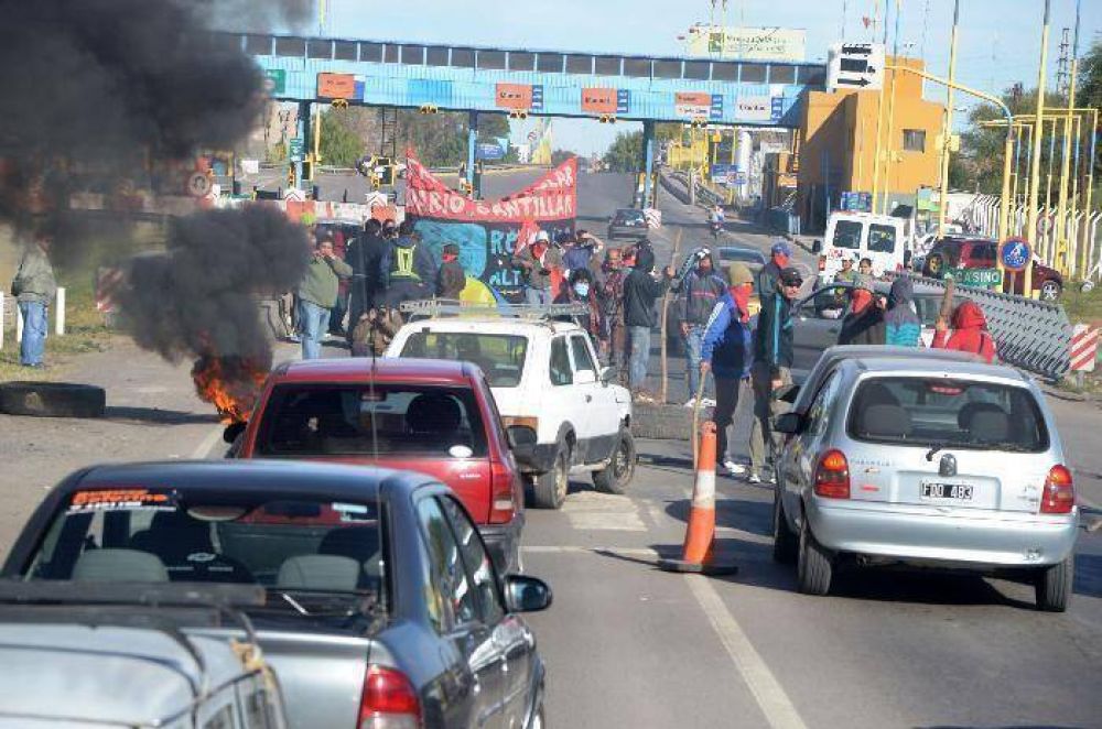 Un corte reedit� el malestar en los puentes