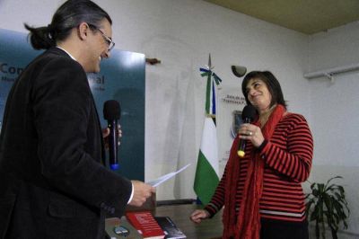 Galaverna asumi� y prometi� solidaridad, inclusi�n e igualdad