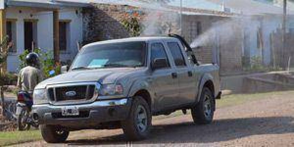 Dengue: Sigue la fumigaci�n en los barrios