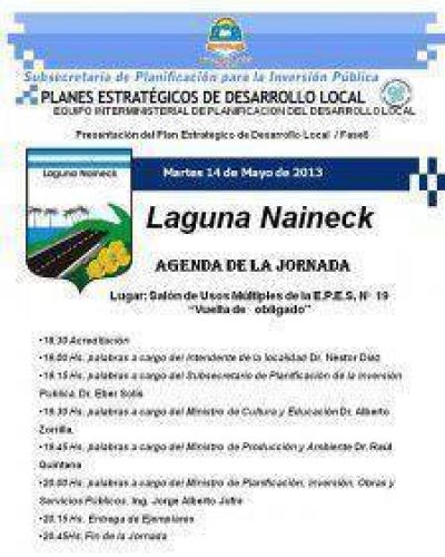 Presentan el nuevo plan estrat�gico de Laguna Naineck