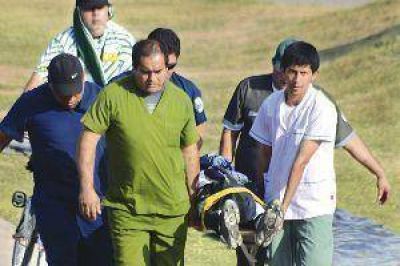 El ecuatoriano Garc�a sufri� un grave accidente y est� en coma
