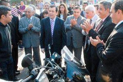 Zamora remarc� el trabajo "para seguir bajando los �ndices delictuales"