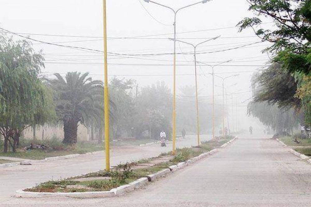 Una densa niebla cubri� la ciudad de A�atuya