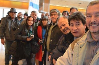 La comitiva de chaque�os ya est� en las Islas Malvinas