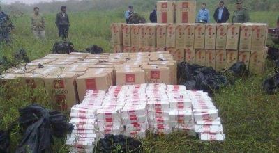 Castelli: incautan cigarrillos truchos por un mill�n de pesos