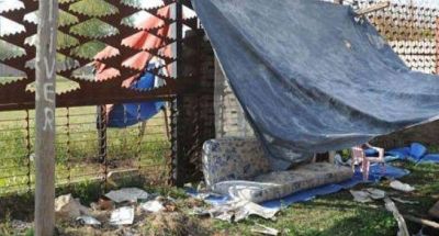 Desalojo policial dej� tres heridos