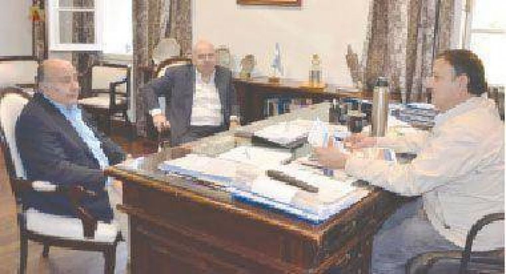 Quintela recibi� al reconocido cardi�logo Luis M. De la Fuente