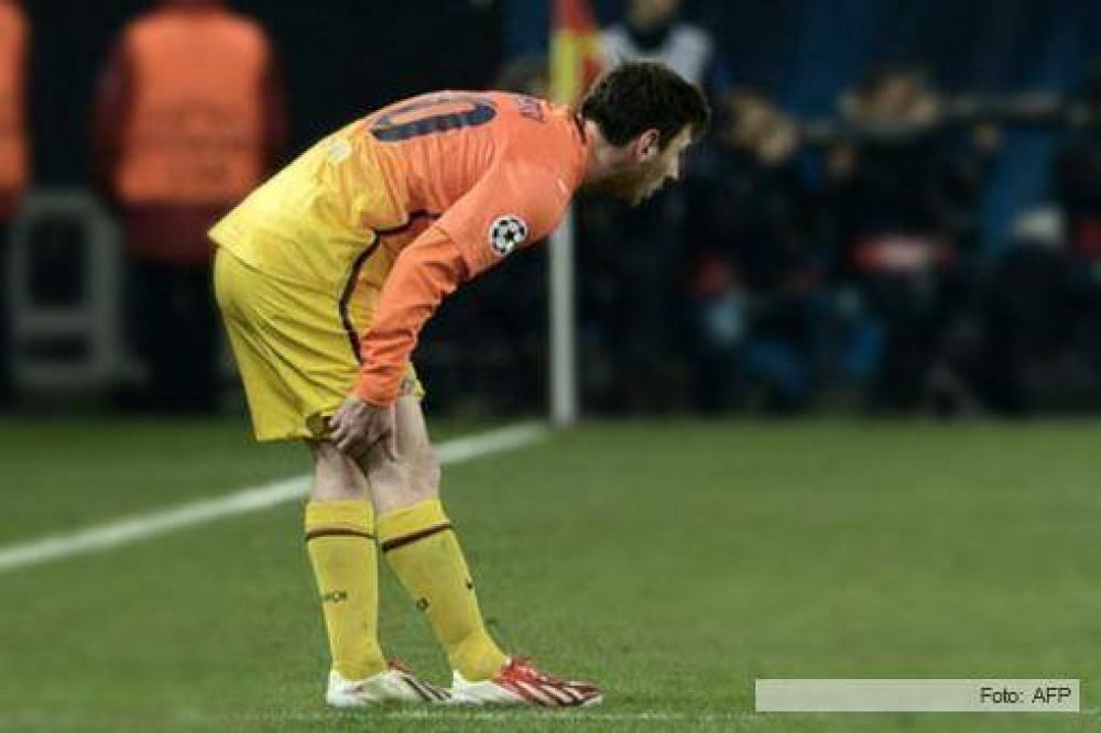 Por la lesi�n, Messi estar� entre dos y tres semanas inactivo