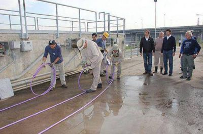El Municipio repuso cables de la Estaci�n de Bombeo de Boulogne