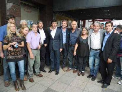 Gustavo Posse visit� Avellaneda