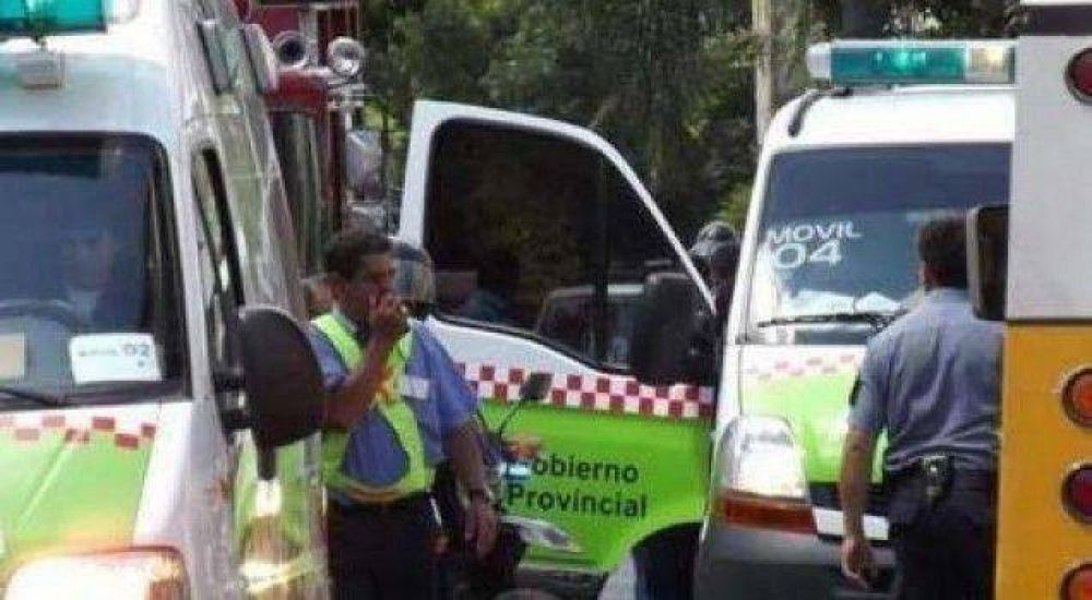 Una pareja discuti� y se prendieron fuego