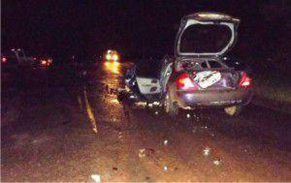 Una abuela de Ober� muri� tras un choque frontal sobre rutas 103 y 4
