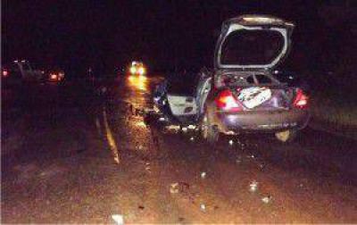 Una abuela de Ober� muri� tras un choque frontal sobre rutas 103 y 4