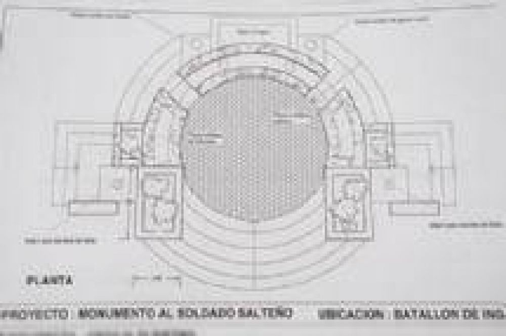 Proponen construir el Monumento al Soldado Salte�o donde se encontraba el del Combate de Manchal�