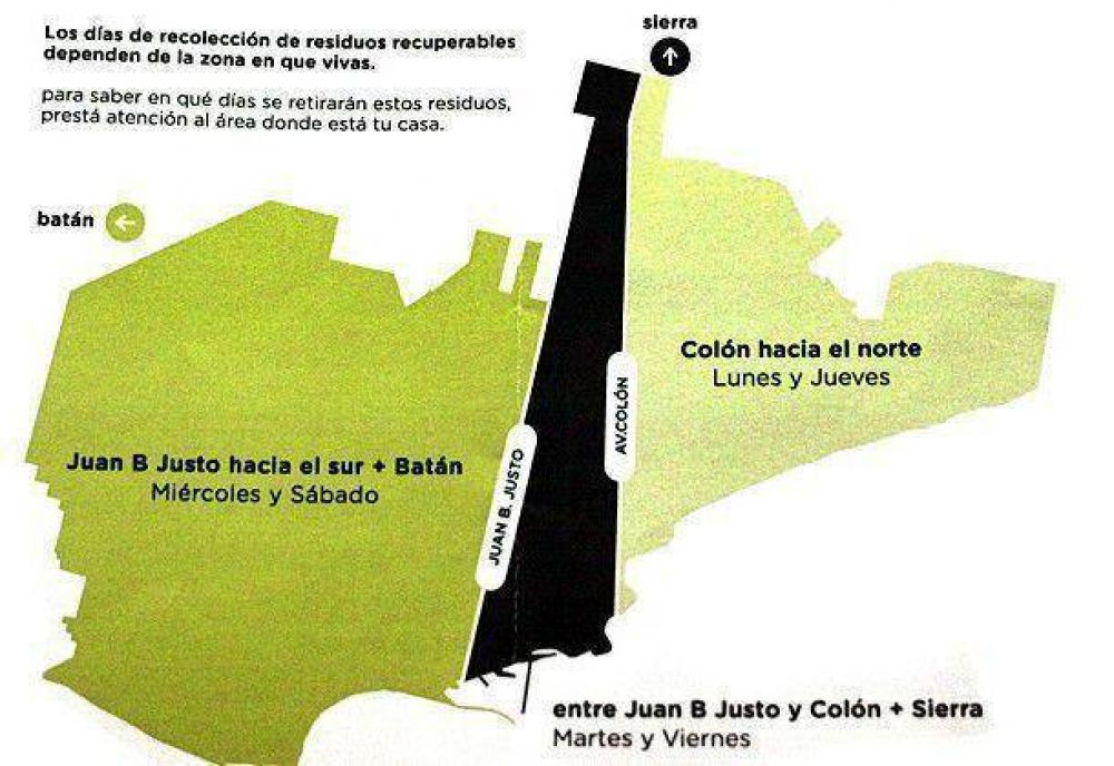 Separaci�n de residuos: la zona sur muestra la menor aceptaci�n