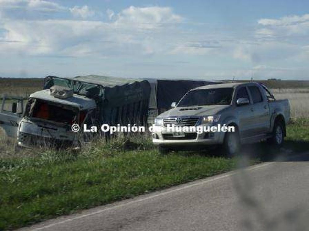 Un saavedrense radicado en Bah�a Blanca fue parte de un accidente en ruta