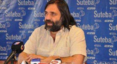 Baradel: Si no los liberan al mediod�a, �vamos a llevar una medida de fuerza provincial�