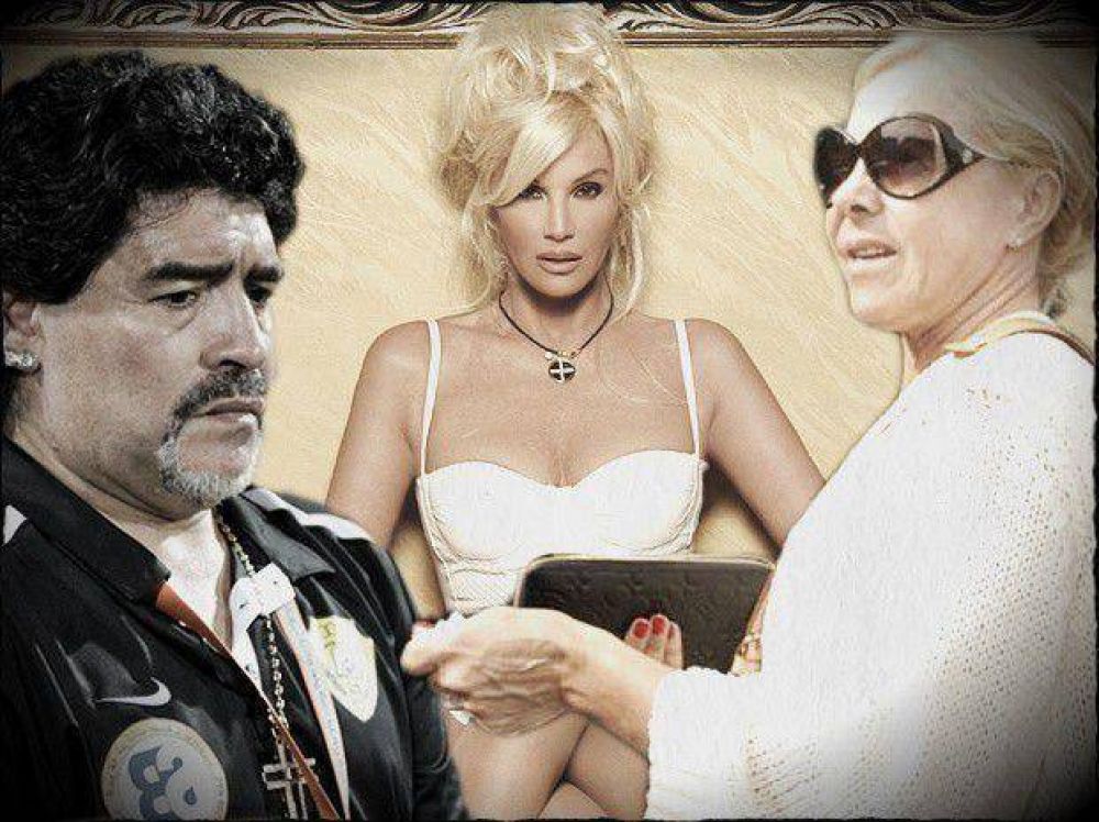 Maradona arregl� y estar� en el debut de Susana