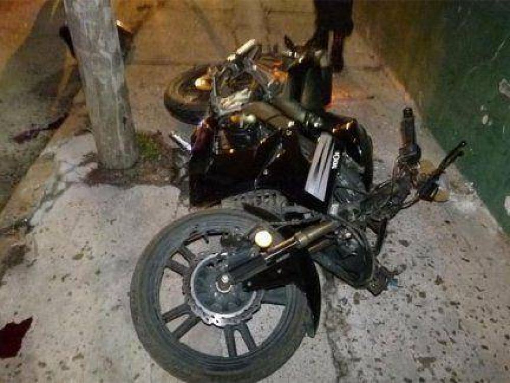 Falleci� motociclista que hab�a chocado contra una ambulancia 