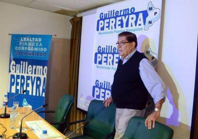Pereyra ratific� que ser� precandidato a senador 