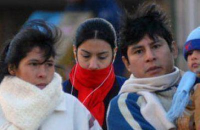 Primera ola de fr�o polar del a�o.	